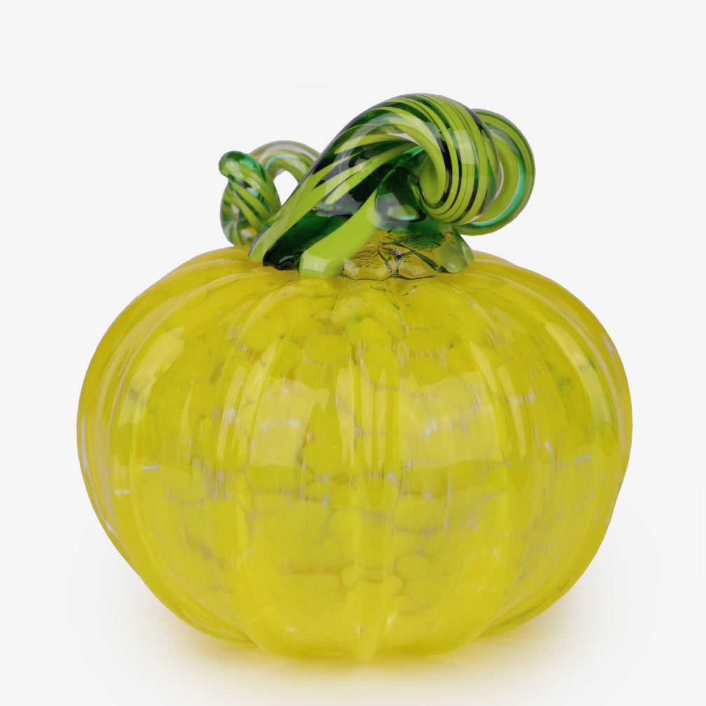 The Glass Forge: Large Pumpkin: Yellow