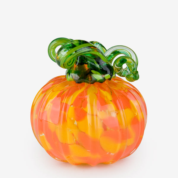 The Glass Forge: Medium Pumpkin: Yellow Orange