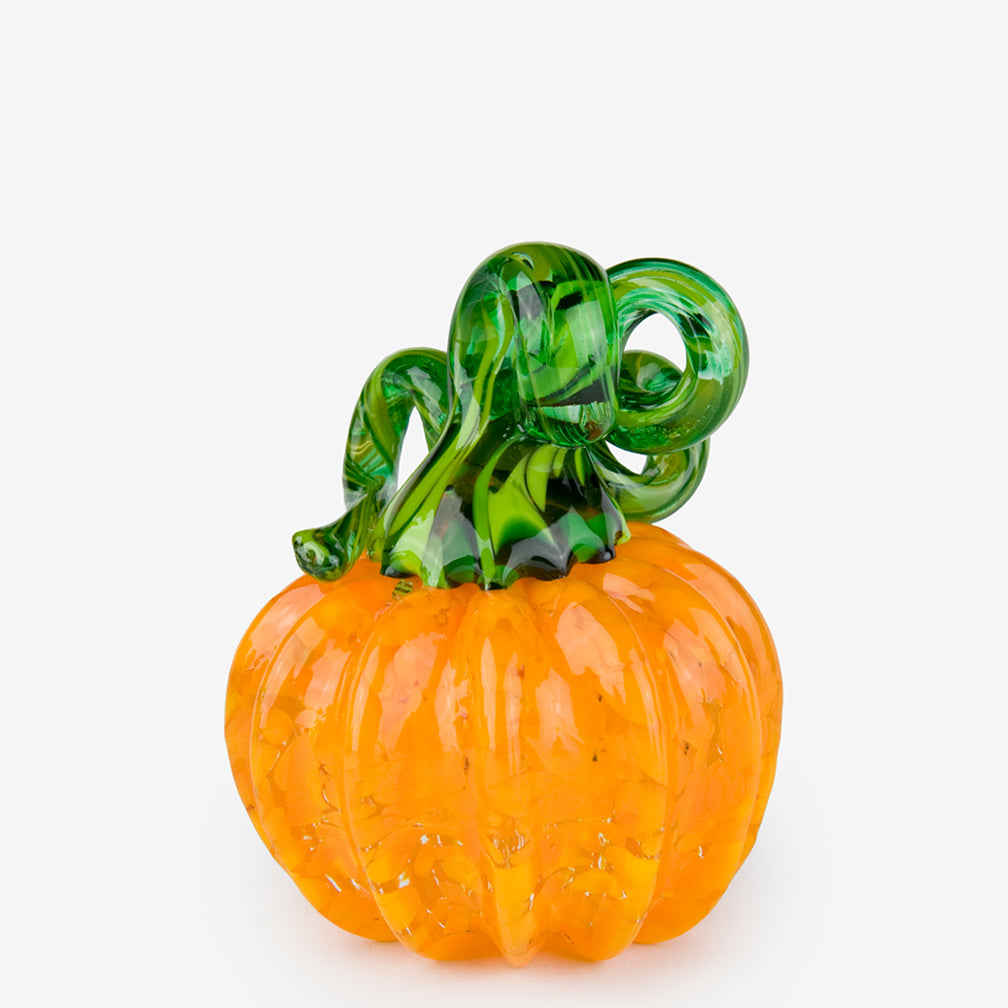 The Glass Forge: Small Pumpkin: Yellow