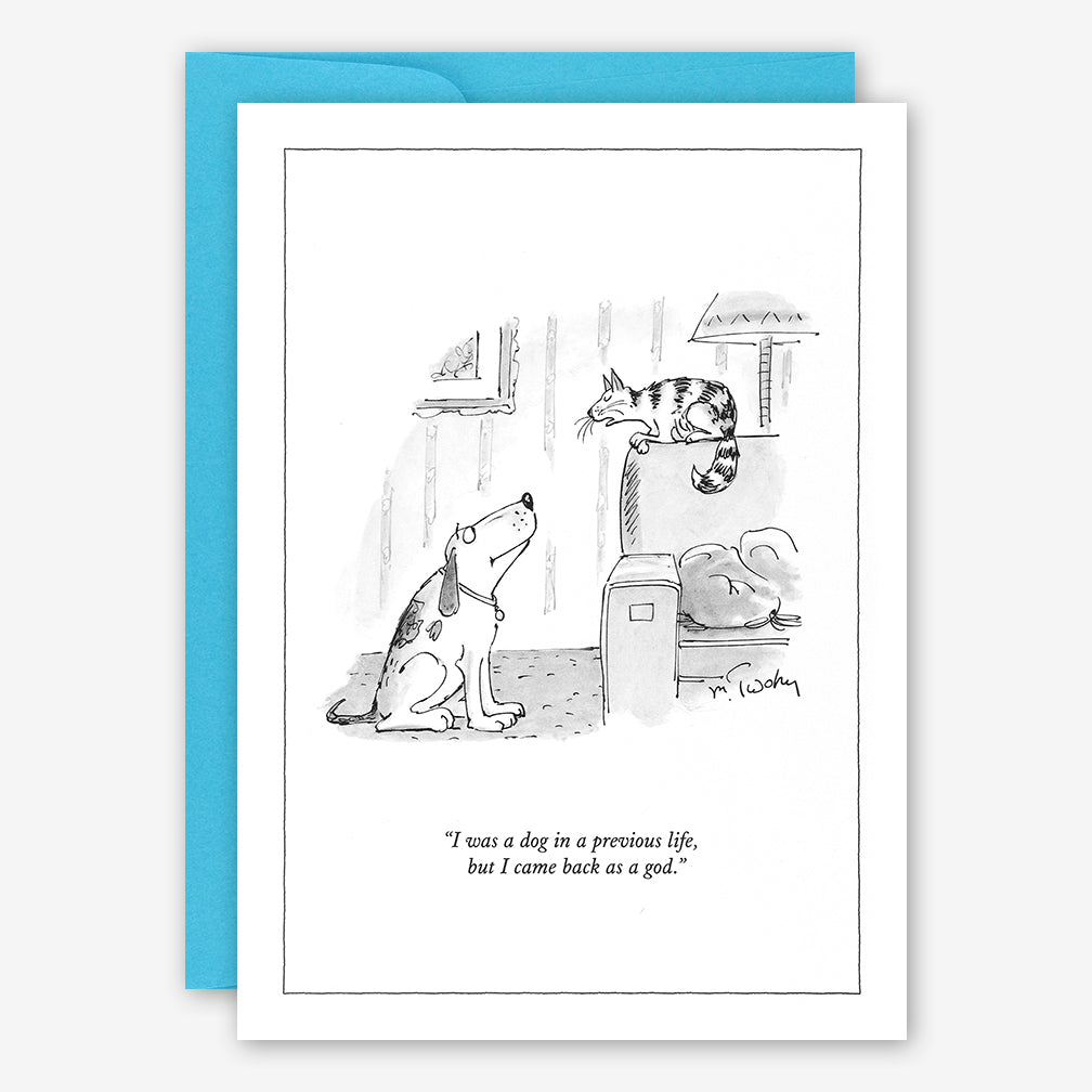 The New Yorker Cards: Dog in Previous Life