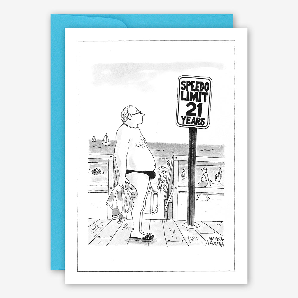The New Yorker Cards: Speedo Limit