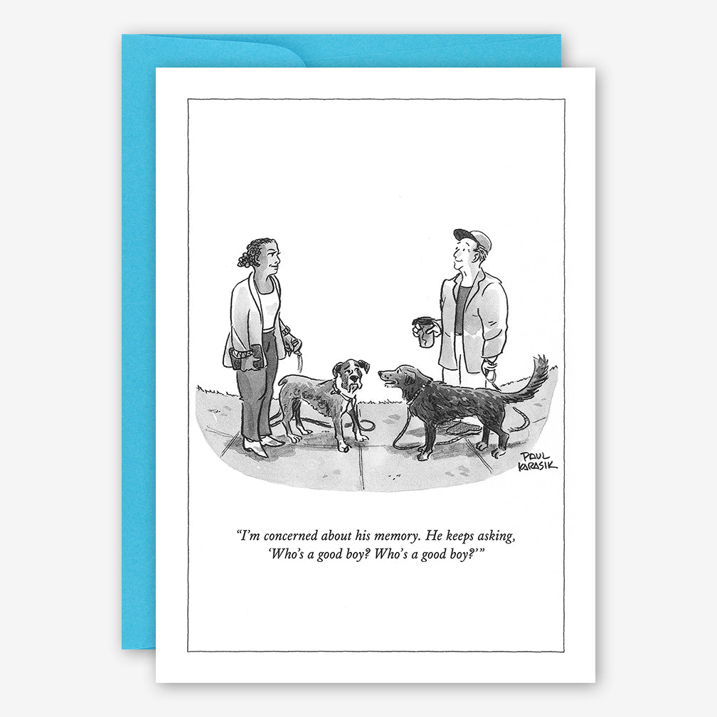 The New Yorker Cards: Who's A Good Boy
