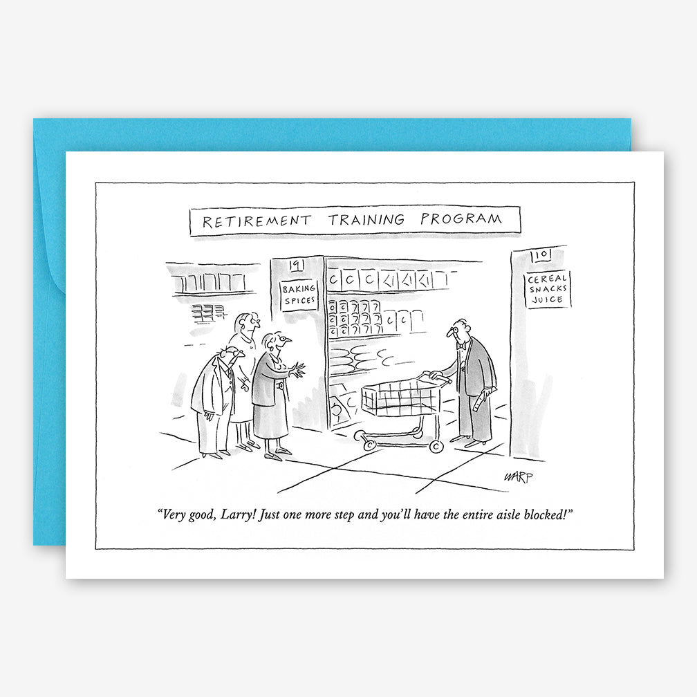 The New Yorker Cards: Retirement Training Program