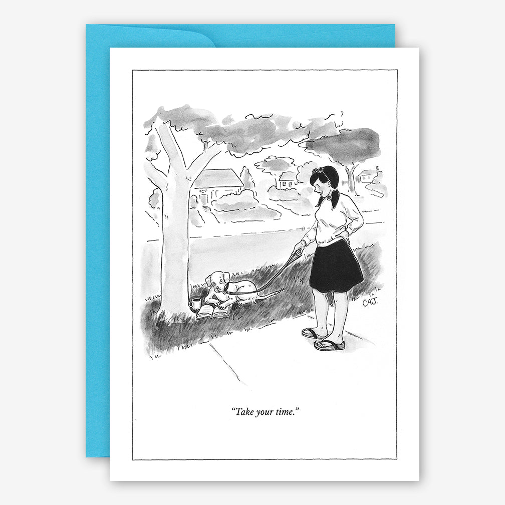 The New Yorker Cards: Take Your Time
