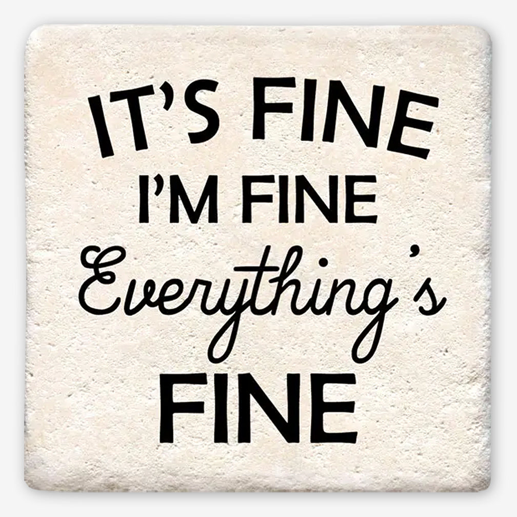 Tipsy Coasters: It's Fine, Everything's Fine