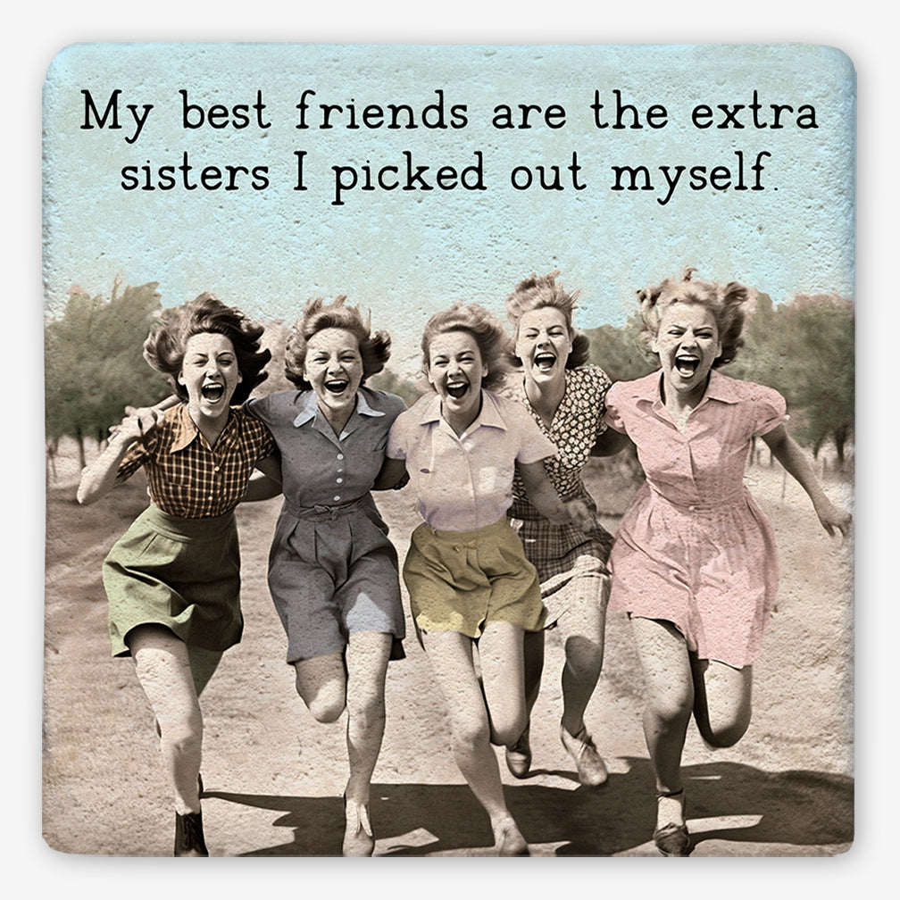 Tipsy Coasters: My Best Friends