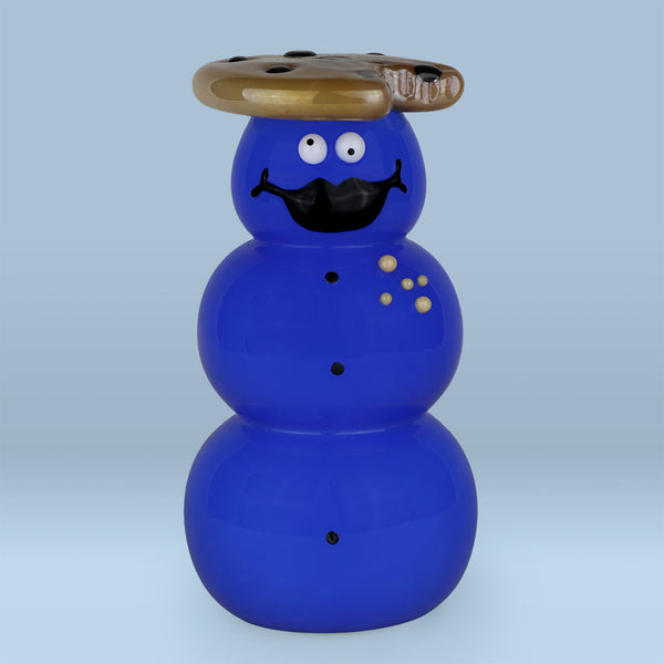 Vitrix Hot Glass Studio: Snowmen: Cookie Monster