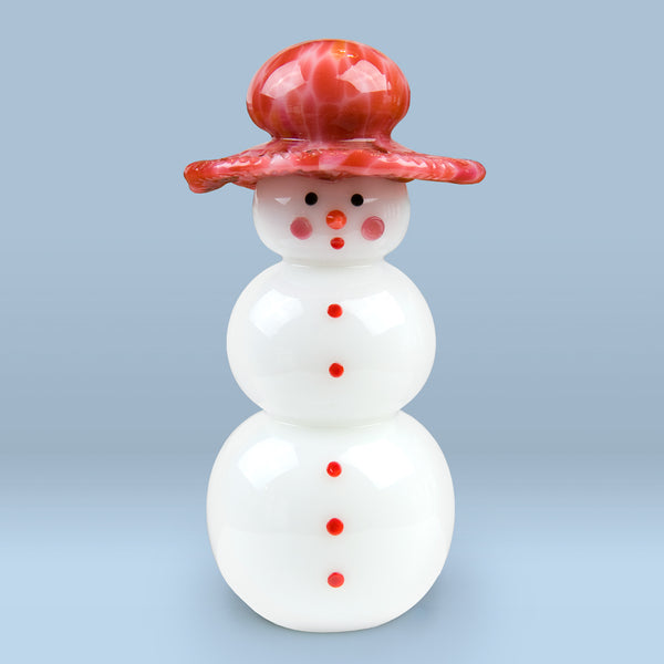 Vitrix Hot Glass Studio: Snowmen: Floppy Hat