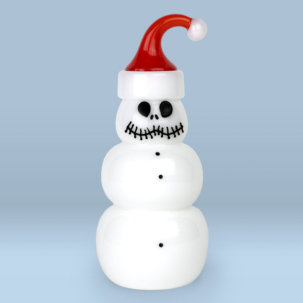 Vitrix Hot Glass Studio: Snowmen: Jack Skellington