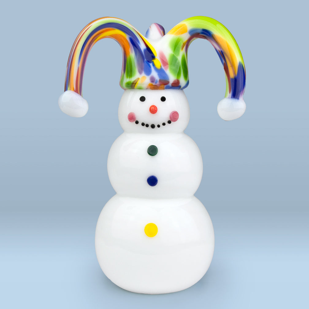 Vitrix Hot Glass Studio: Snowmen: Jester