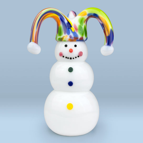 Vitrix Hot Glass Studio: Snowmen: Jester