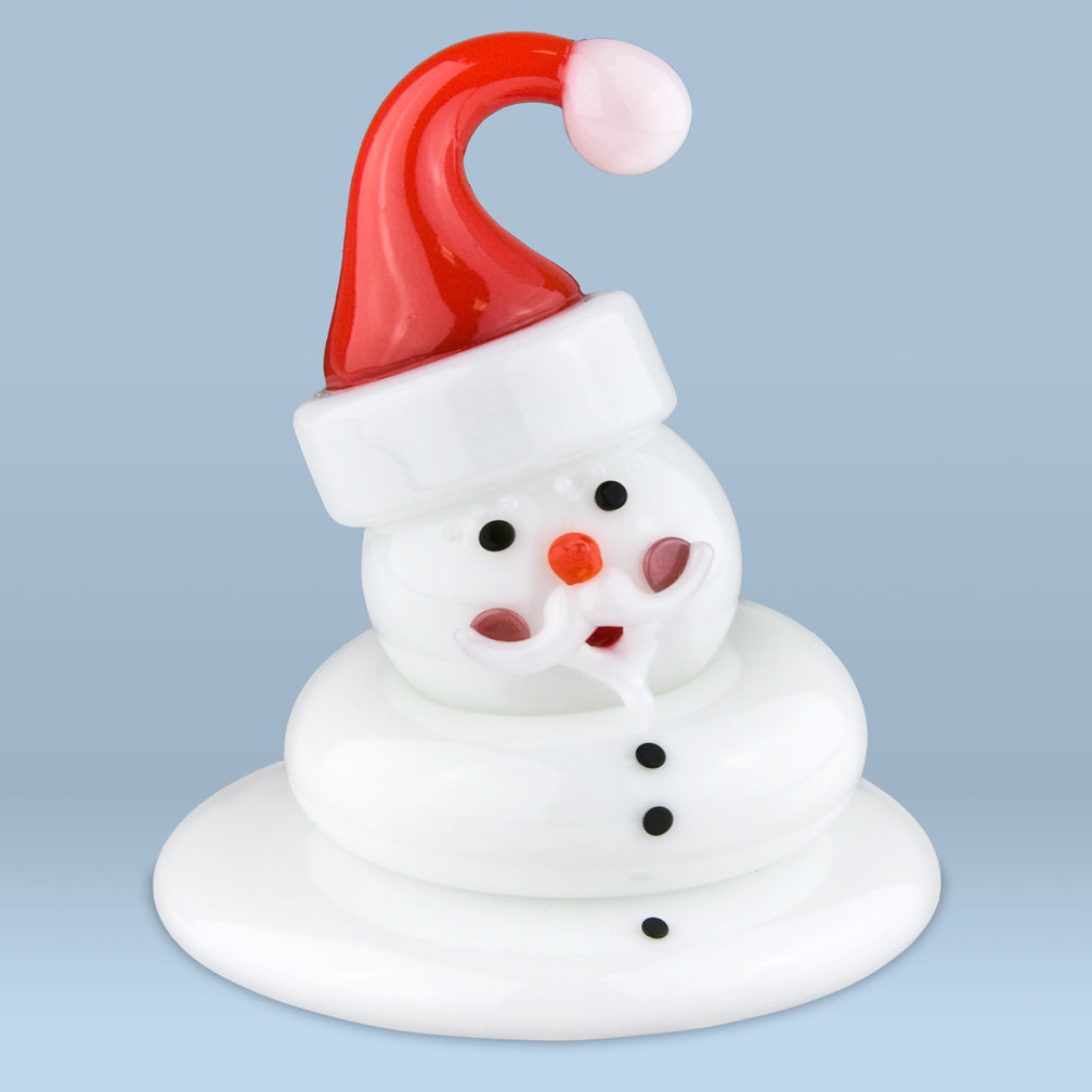 Vitrix Hot Glass Studio: Snowmen: Santa Melted