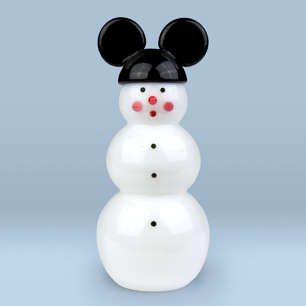 Vitrix Hot Glass Studio: Snowmen: Mickey