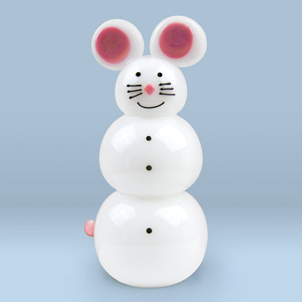 Vitrix Hot Glass Studio: Snowmen: Mouse