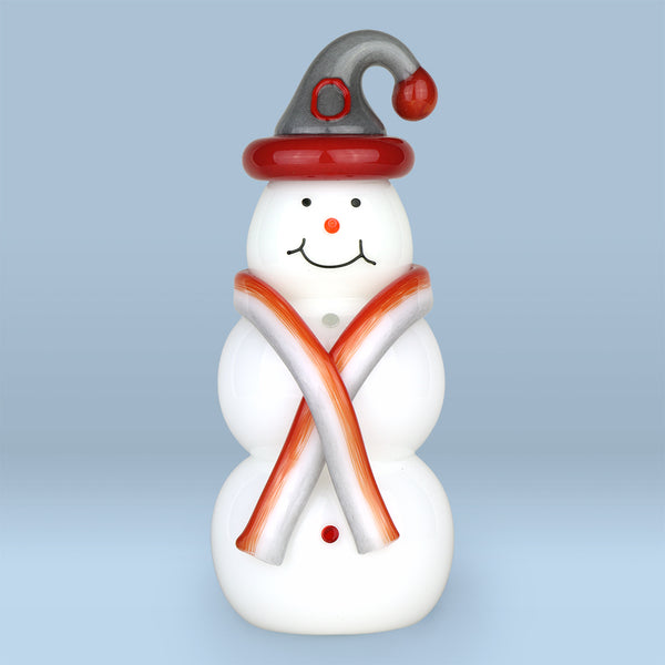 Vitrix Hot Glass Studio: Snowmen: OSU Hat & Scarf