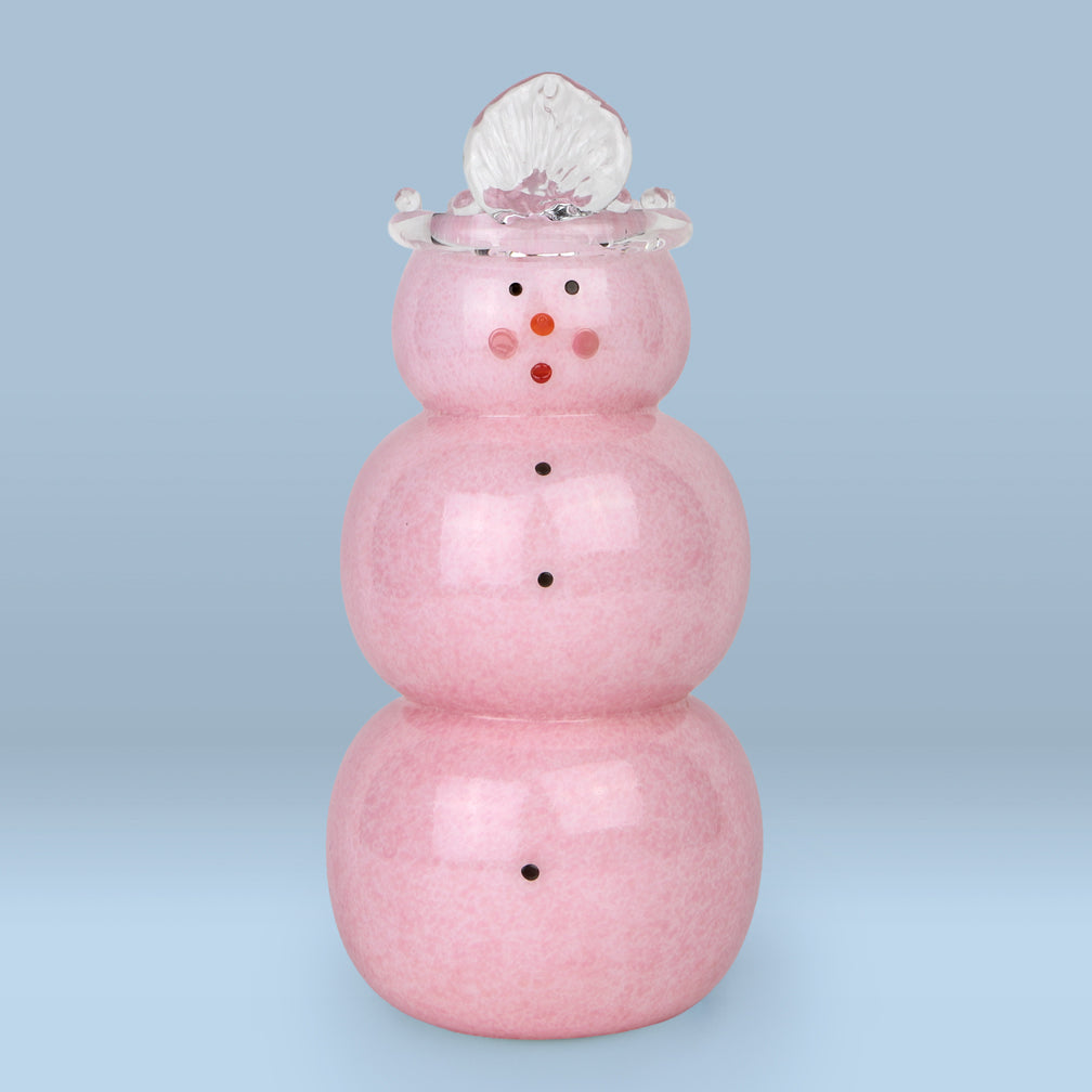 Vitrix Hot Glass Studio: Snowmen: Pink Witch