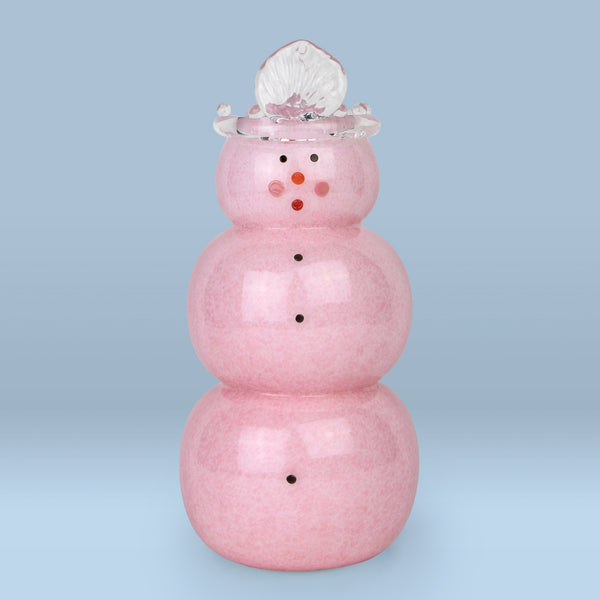 Vitrix Hot Glass Studio: Snowmen: Pink Witch