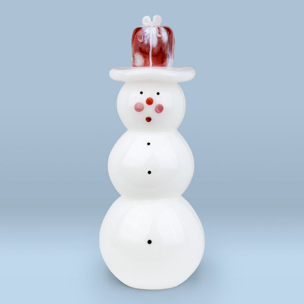 Vitrix Hot Glass Studio: Snowmen: Present