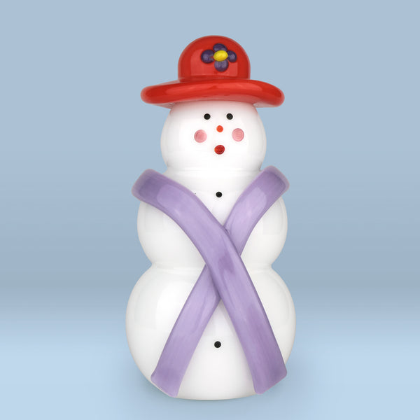 Vitrix Hot Glass Studio: Snowmen: Red Hat