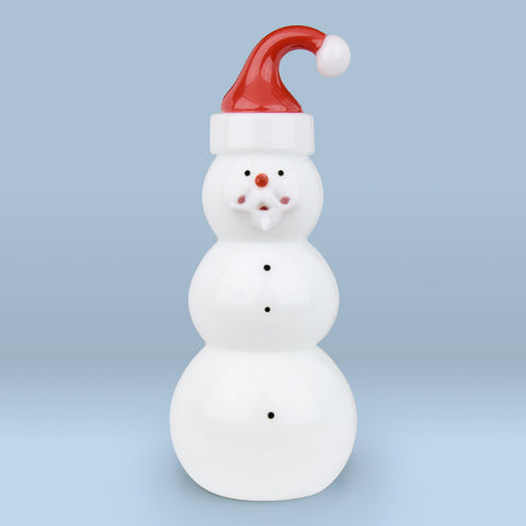 Vitrix Hot Glass Studio: Snowmen: Breast Cancer - Helen Winnemore's