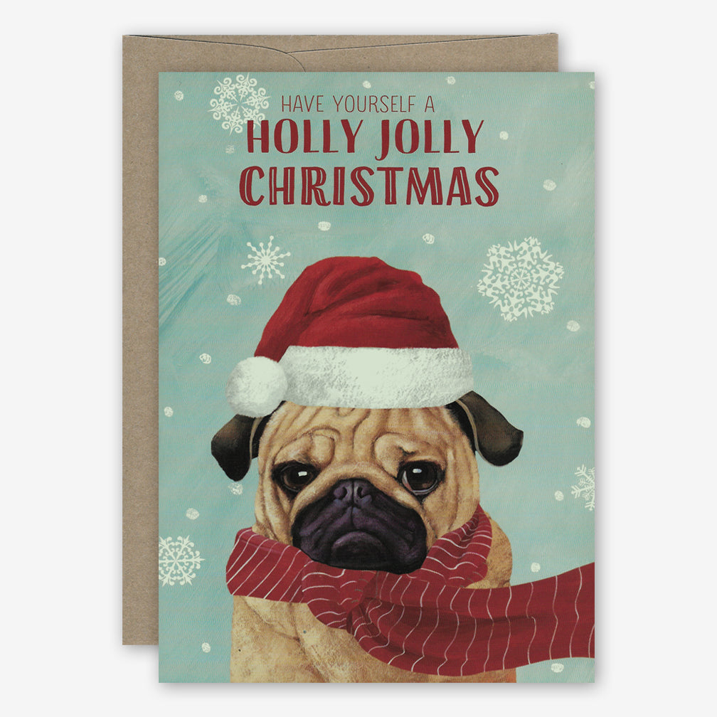 23rd Day Holiday Card: Humbug Pug