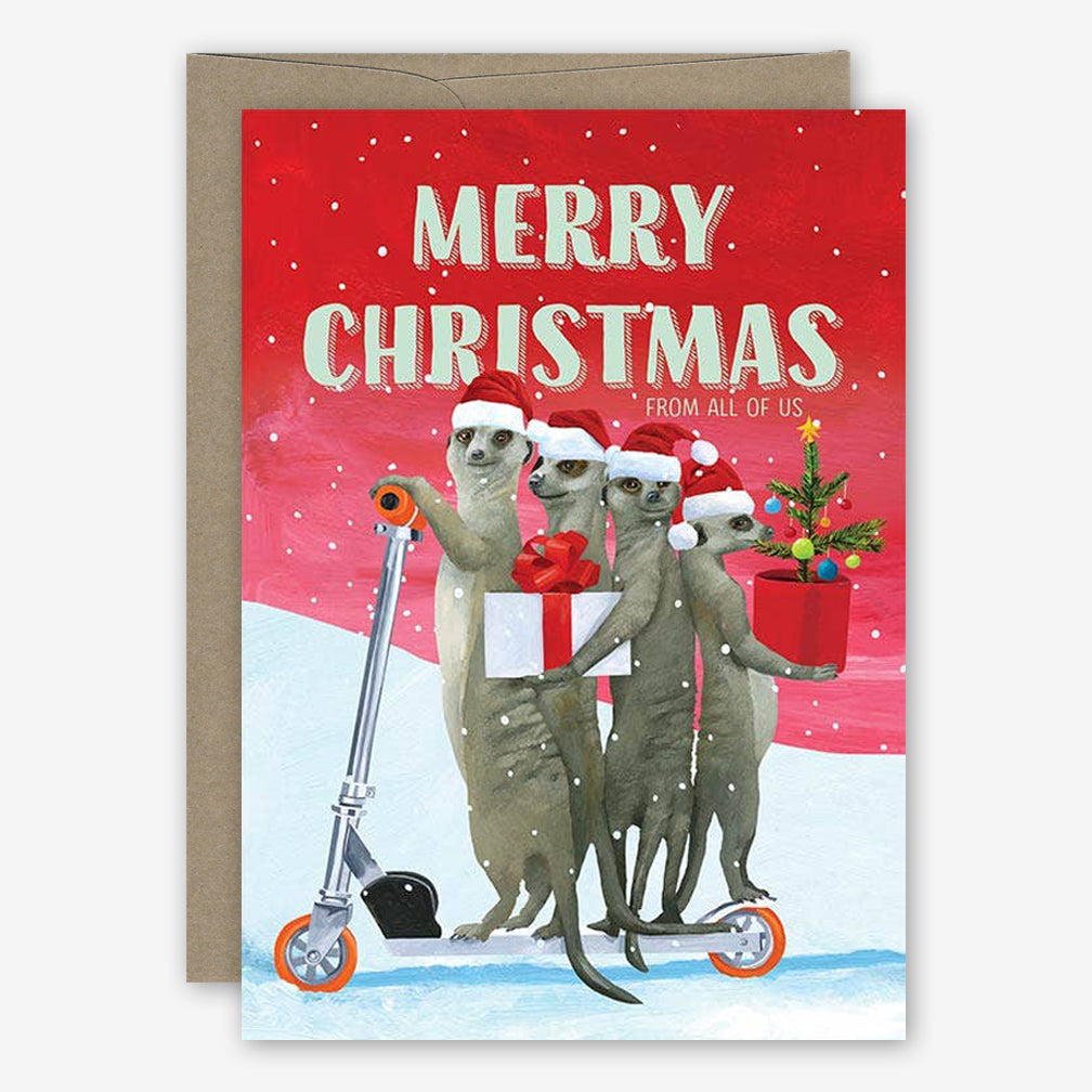 23rd Day Holiday Card: Christmas Merrkats