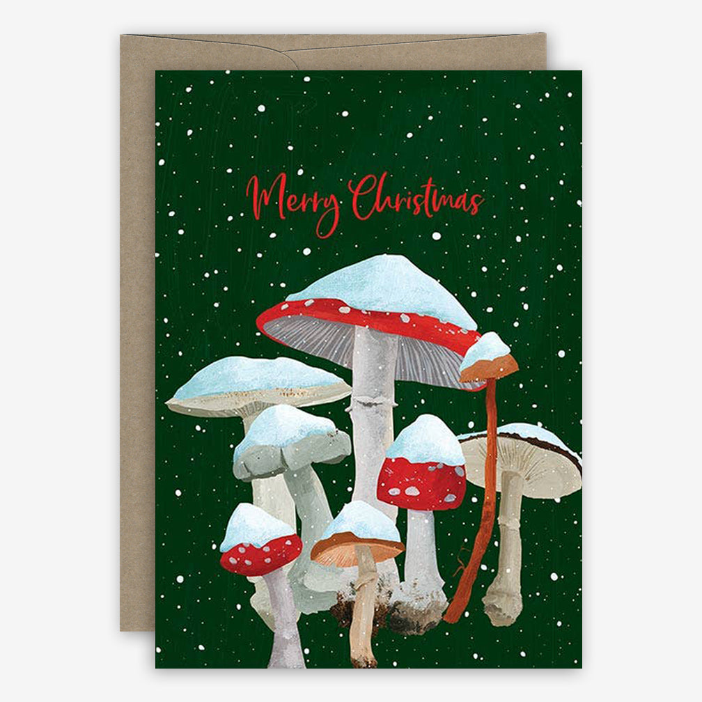 23rd Day Holiday Card: Mushroom Christmas