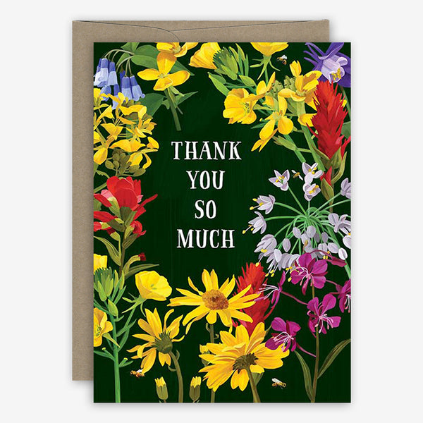 23rd Day Thank You Card: Colorado Wildflowers