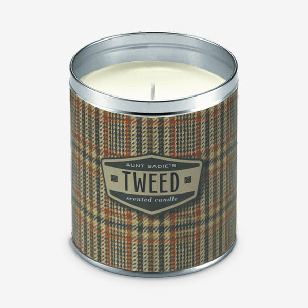 Aunt Sadie's Candles: Gentlemen's Blend Wool Plaid, Tweed