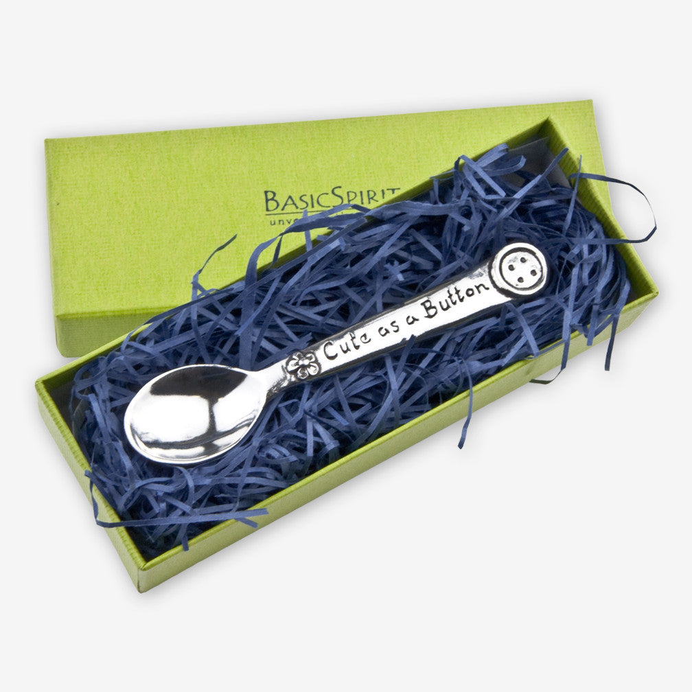 Pewter Nautical Baby Spoons