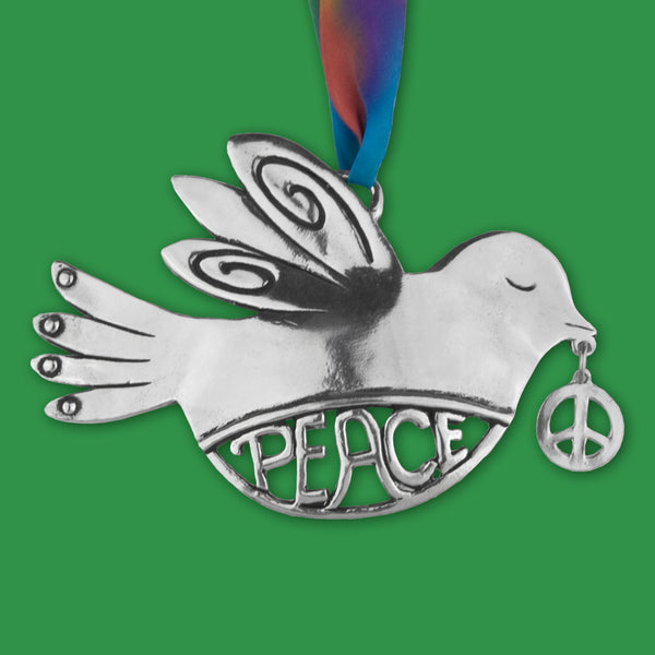 Basic Spirit: Birds in Flight Ornaments: Peace