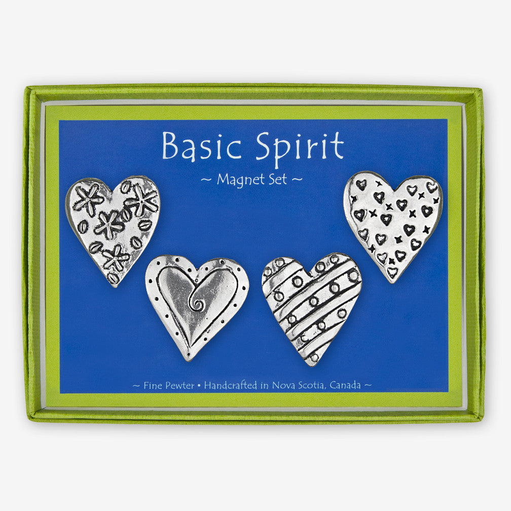 Basic Spirit Basic Spirit: Magnet Sets: Four Hearts - Helen Winnemore's