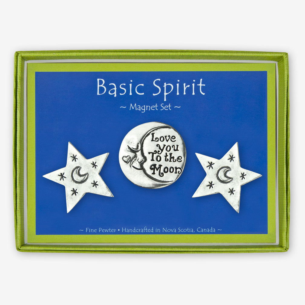 Basic Spirit: Magnet Sets: Love You To The Moon