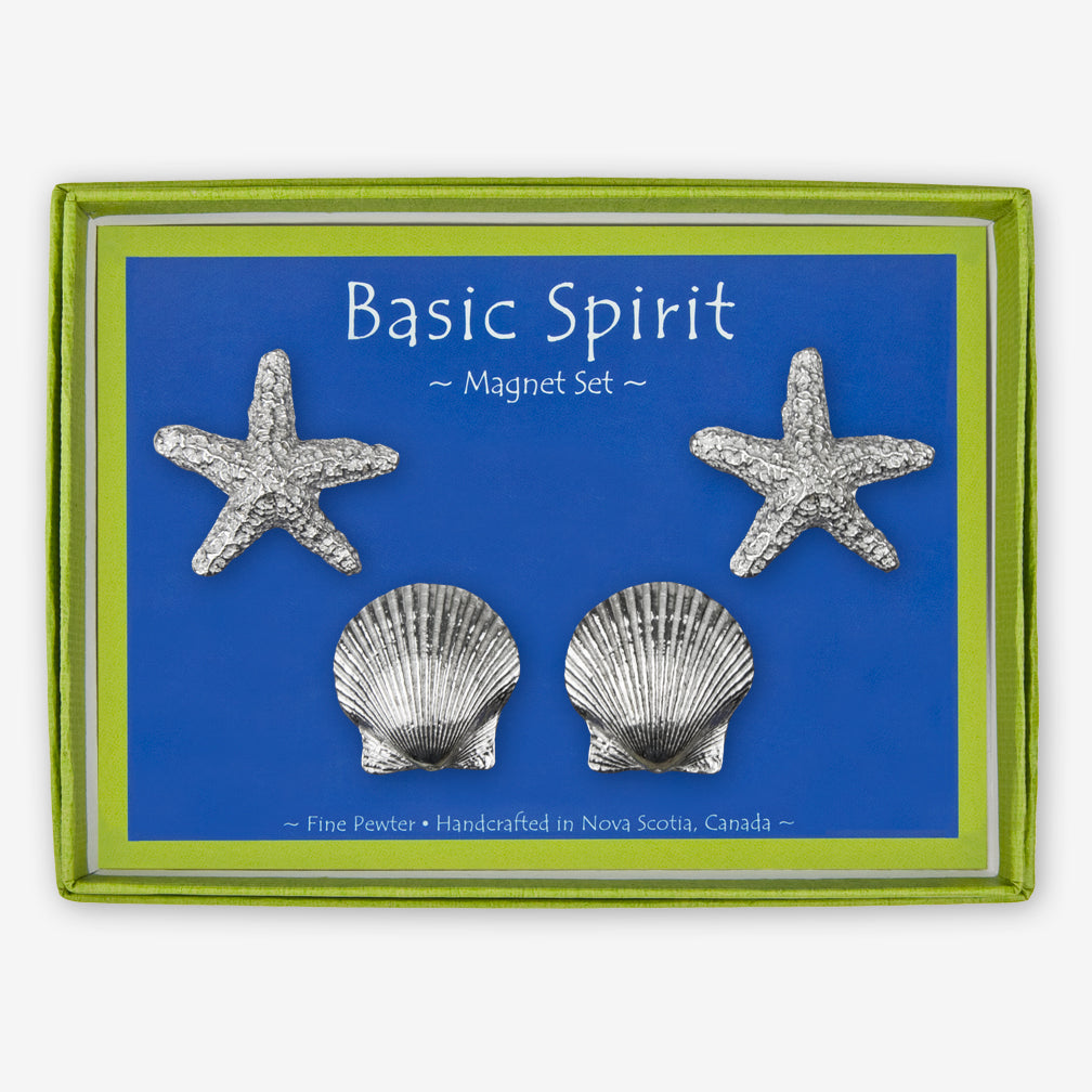 Basic Spirit: Magnet Sets: Starfish and Shells