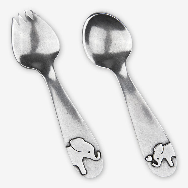 Beehive Handmade: Baby Spoon Set: Elephant