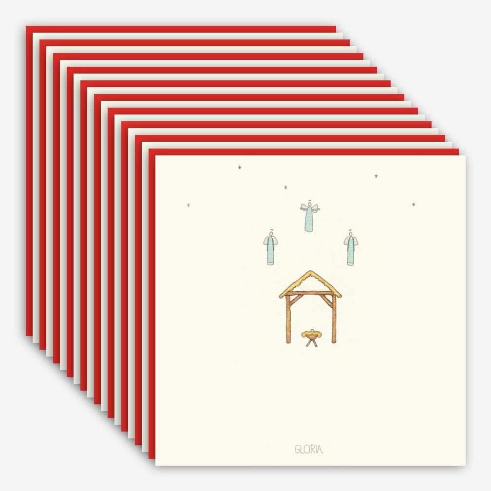 Beth Mueller: Box of Holiday Cards: Gloria