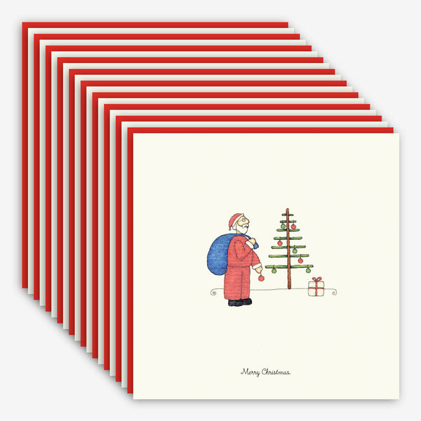 Beth Mueller: Box of Holiday Cards: Merry Christmas