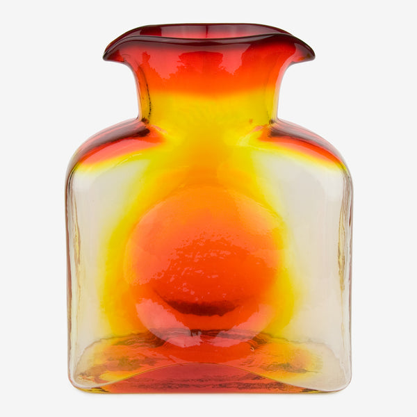 Blenko Glass Company: Classic Water Bottle: Tangerine