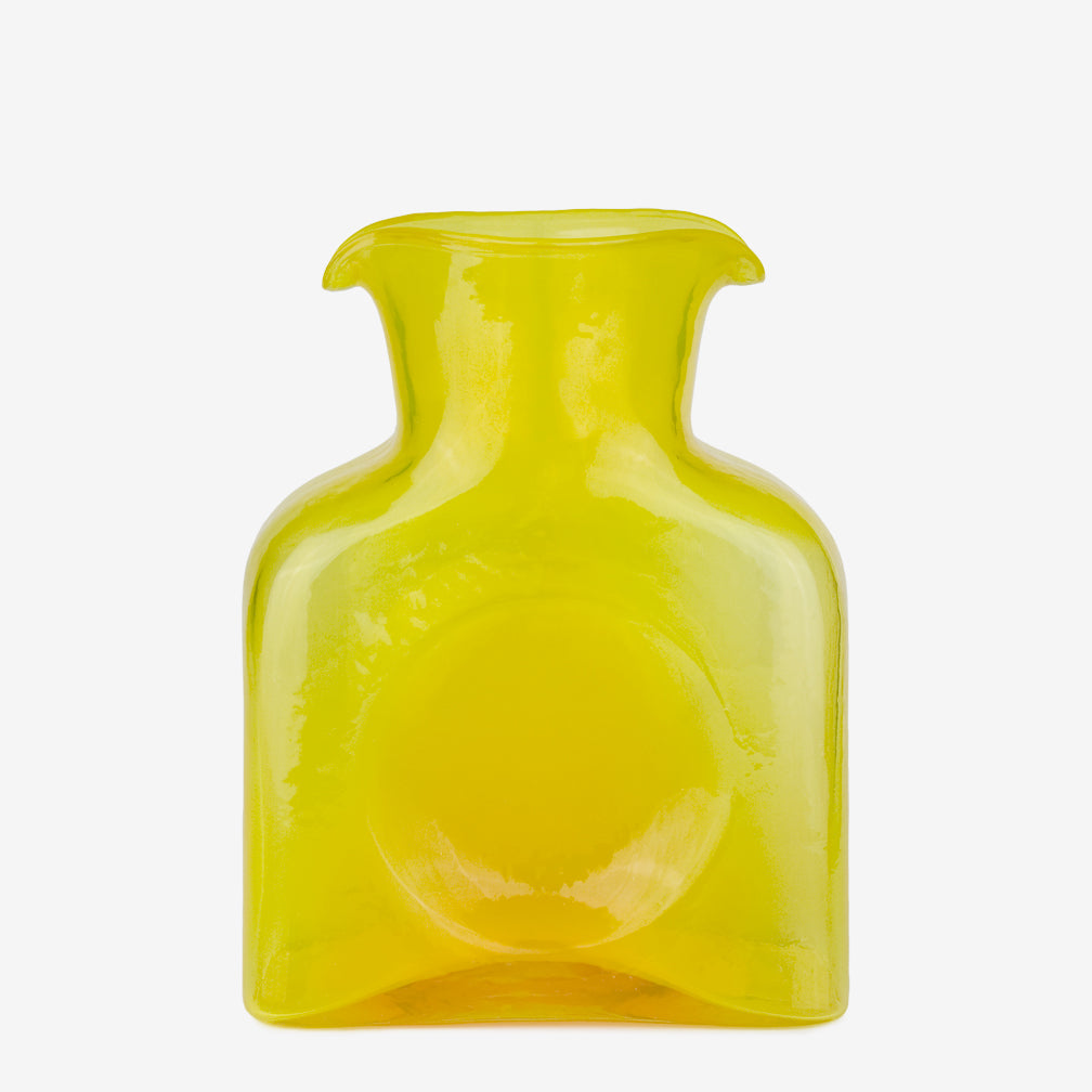 Blenko Glass Company: Mini Classic Water Bottle: Citrine