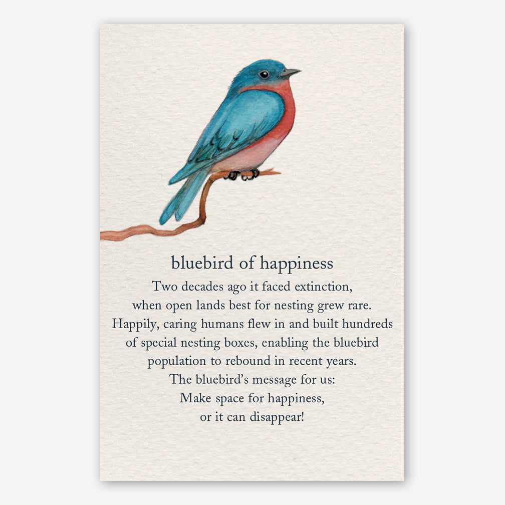Cardthartic Birthday Card: Bluebird of Happiness