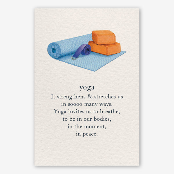 Cardthartic Birthday Card: Yoga