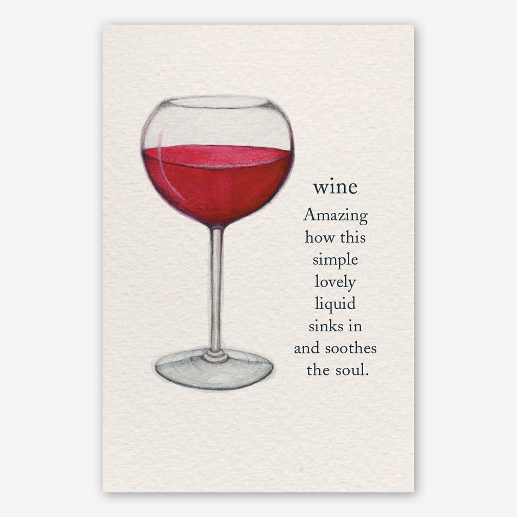 Cardthartic Birthday Card: Wine