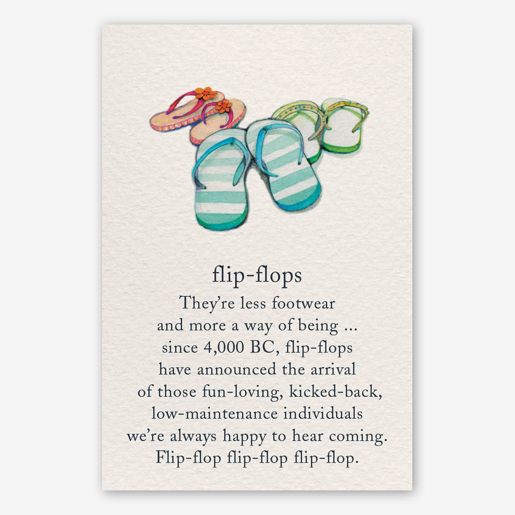 Cardthartic Birthday Card: Flip-Flops