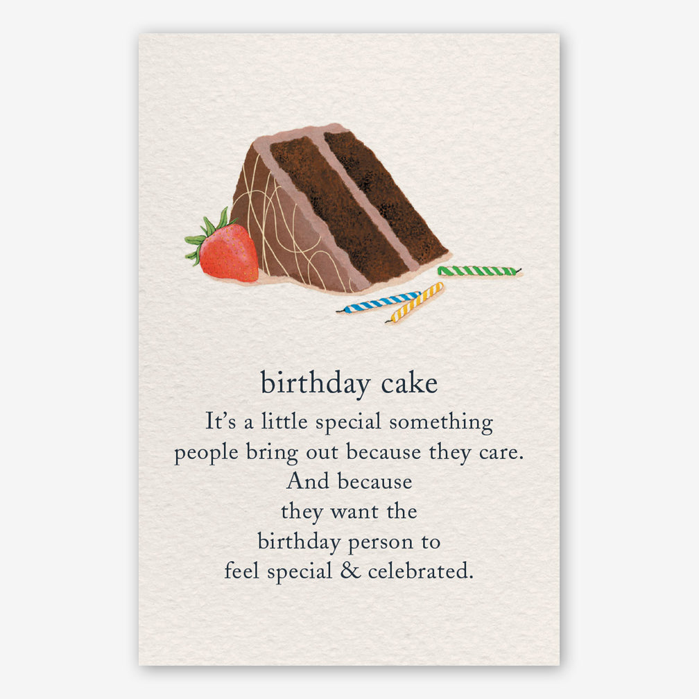 Cardthartic Birthday Card: Birthday Cake