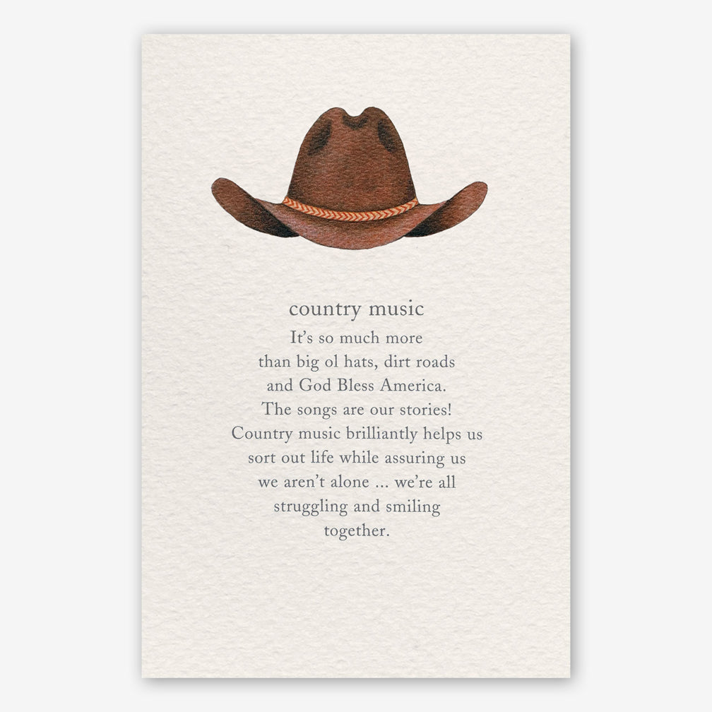 Cardthartic Birthday Card: Country Music