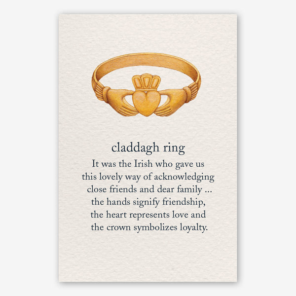Cardthartic Birthday Card: Claddagh Ring