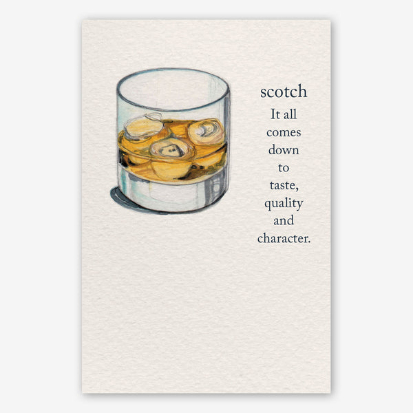 Cardthartic Birthday Card: Scotch