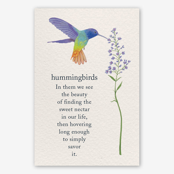 Cardthartic Birthday Card: Hummingbirds