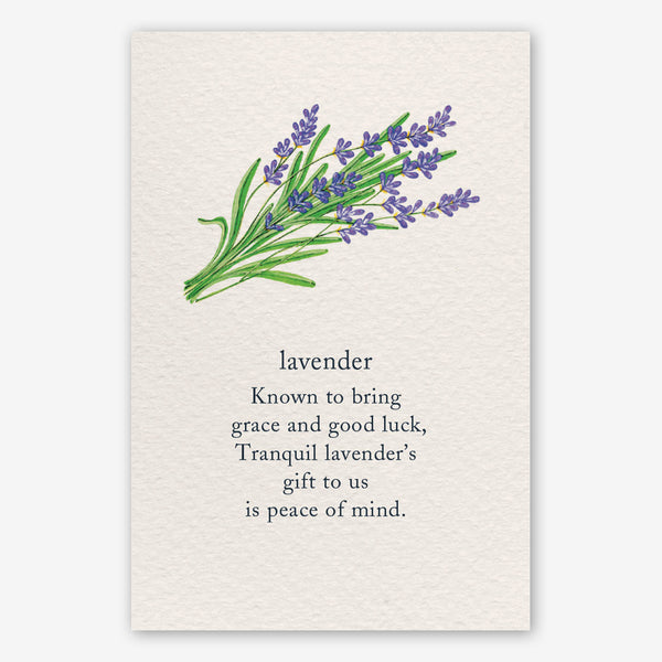 Cardthartic Encouragement Card: Lavender