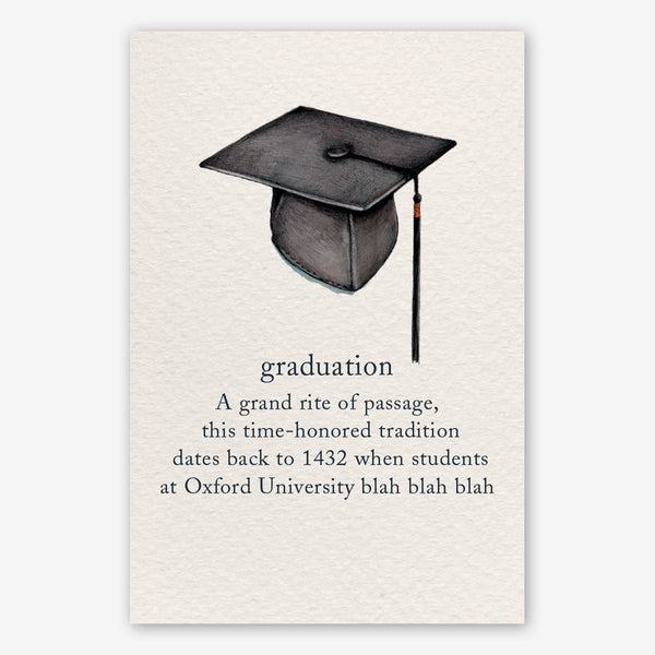 Cardthartic Graduation Card: Graduation